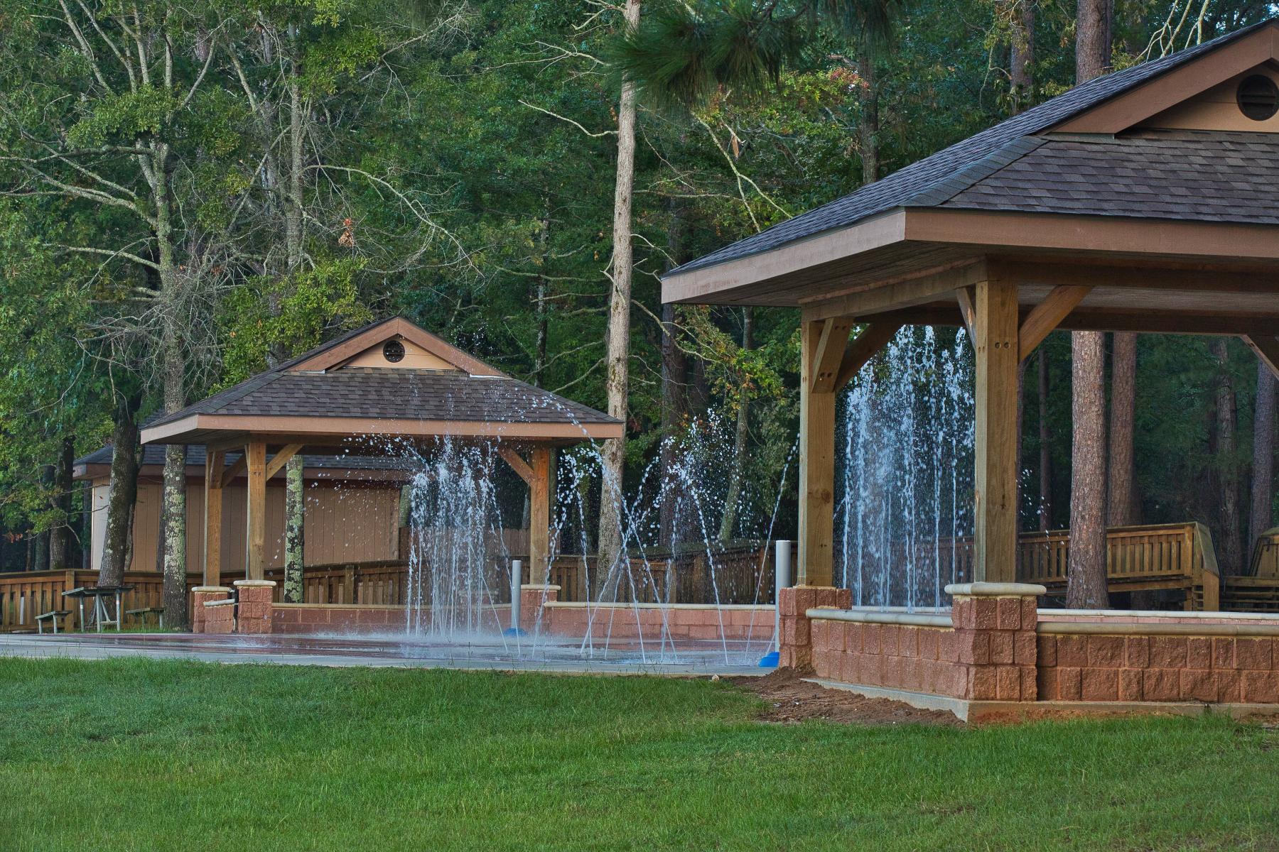 Water park at Jimmie Davis State Park