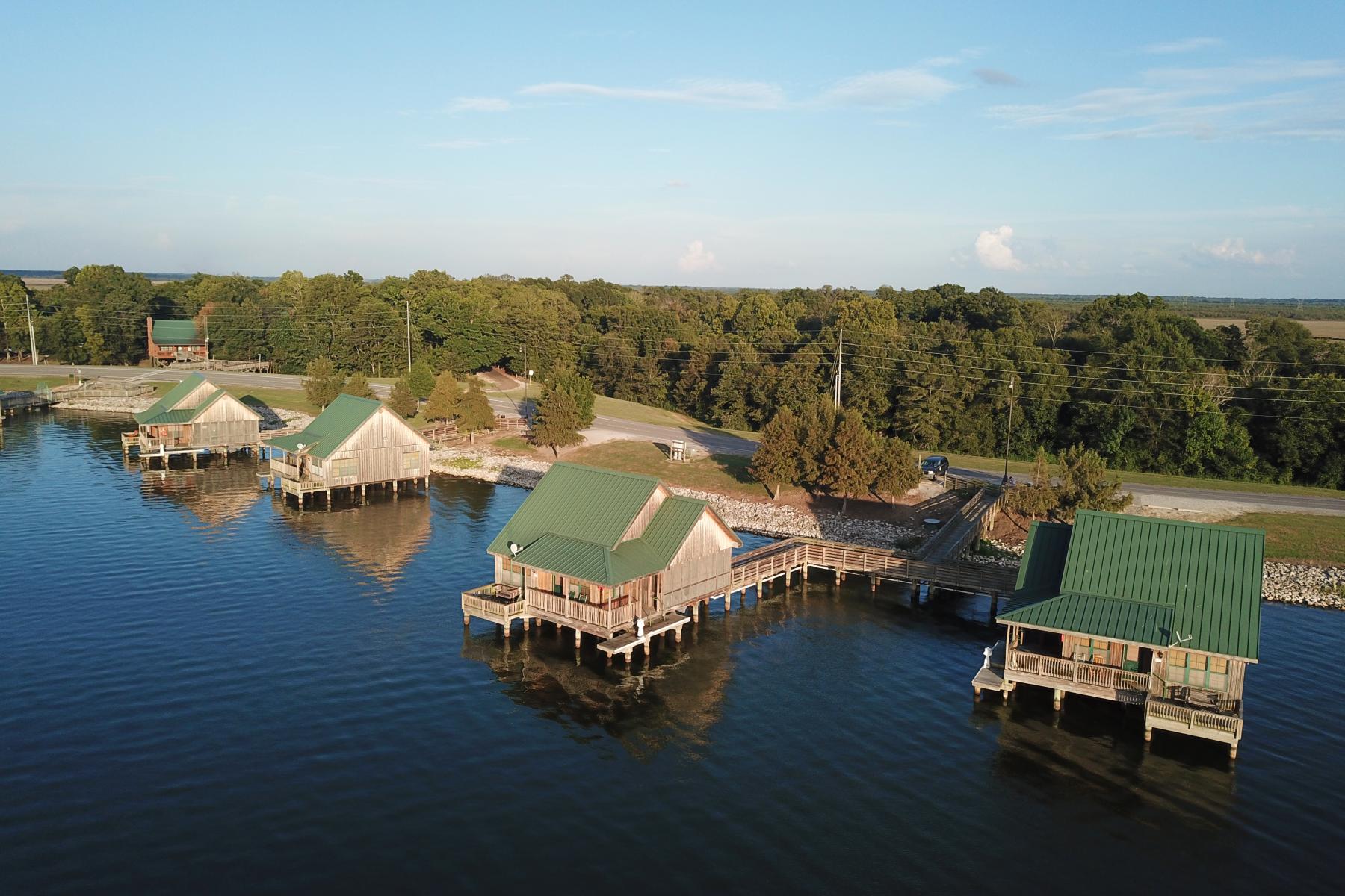 Cabins at Poverty Point Reservoir