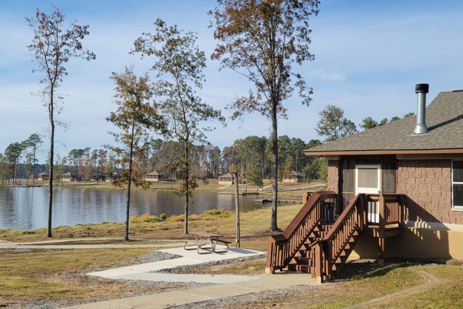 Cabin at Jimmie Davis State Park 