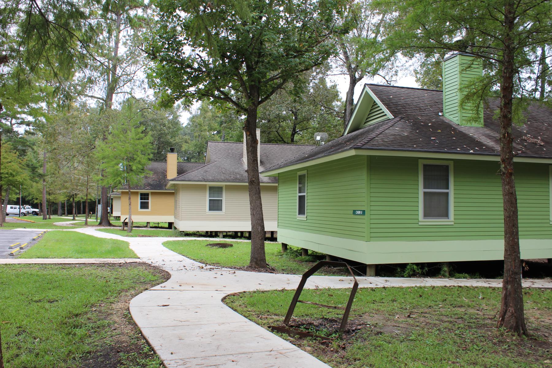 Cabins at Tickfaw State Park